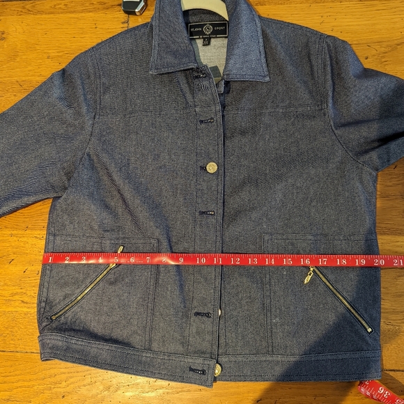 ST. JOHN Sport Denim Jacket - Picture 6 of 8
